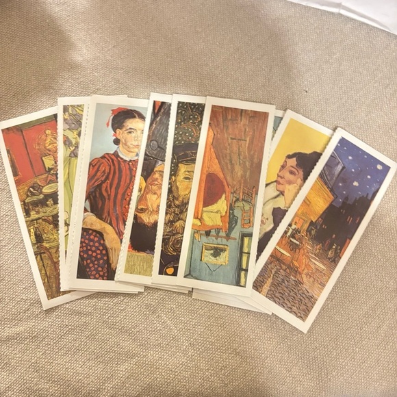 Twelve Van Gogh Bookmarks Set of Three - Picture 2 of 4